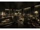 Luxurious lounge with plush leather seating and ambient lighting at 1000 Water St # 1402, Tampa, FL 33602
