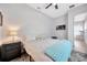 Charming bedroom with a queen-size bed and a coastal decor theme at 5502 Limelight Dr, Apollo Beach, FL 33572