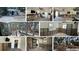 Multiple images showing hurricane damage throughout the house at 1906 2Nd St, Indian Rocks Beach, FL 33785