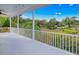 Relaxing deck overlooking a scenic waterfront view at 6435 Finance Ave, Weeki Wachee, FL 34607