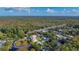 Aerial view showing home's proximity to Weeki Wachee River at 6435 Finance Ave, Weeki Wachee, FL 34607