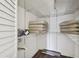 Large closet with wire shelving, great for storage at 1906 2Nd St, Indian Rocks Beach, FL 33785