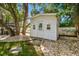 Charming guest house with white siding and landscaping at 1906 2Nd St, Indian Rocks Beach, FL 33785