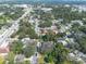 Aerial view of residential area, showing houses and streets at 3405 E 33Rd Ave, Tampa, FL 33610