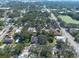 Aerial view of suburban neighborhood with houses and streets at 3405 E 33Rd Ave, Tampa, FL 33610