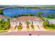 Waterfront townhomes with private garages and community pool at 2001 Palm Key Ave, Oldsmar, FL 34677