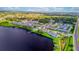 Waterfront community with townhomes, lush landscaping, and a pool at 2001 Palm Key Ave, Oldsmar, FL 34677