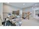 Spacious loft office area with dual monitors and wood desk at 2001 Palm Key Ave, Oldsmar, FL 34677