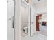 Convenient bathroom with toilet and shower near bedroom at 12941 Wildflower Meadow Dr, Riverview, FL 33579