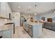 Modern kitchen with granite countertops and stainless steel appliances at 5521 Limelight Dr, Apollo Beach, FL 33572