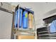 Home water filtration system with three filter towers at 5521 Limelight Dr, Apollo Beach, FL 33572