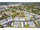 Aerial view showing the community and pool at 12049 Hoosier Ct # 202, Hudson, FL 34667