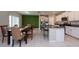 Modern kitchen with granite countertops and stainless steel appliances at 10348 Blue Plume Ct, Riverview, FL 33578