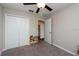 Cozy bedroom with double door closet and access to bathroom at 10348 Blue Plume Ct, Riverview, FL 33578