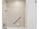 Clean bathroom with shower/tub and grab bar at 36750 Us Highway 19 # 21212, Palm Harbor, FL 34684