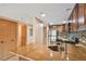 Kitchen with stainless steel appliances and granite countertops at 36750 Us Highway 19 N # 19106, Palm Harbor, FL 34684