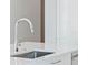 Close-up of a modern kitchen sink and faucet at 301 1St S St # 1604, St Petersburg, FL 33701