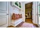 Convenient mudroom with storage and access to garage at 7734 Still Lakes Dr, Odessa, FL 33556