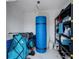 Organized storage area with shelving and ample space for storing household items and recreational equipment at 17745 Gulf Blvd # 604, Redington Shores, FL 33708