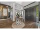 Bright and airy entryway with hardwood floors and a statement wall at 2905 Safe Harbor Dr, Tampa, FL 33618