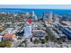 Aerial perspective showcasing building location and surrounding neighborhood at 226 5Th N Ave # 1406, St Petersburg, FL 33701