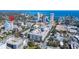 Aerial view of the building and its surroundings at 226 5Th N Ave # 1406, St Petersburg, FL 33701