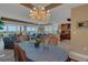 Bright dining room with open concept to kitchen and living areas at 17745 Gulf Blvd # 604, Redington Shores, FL 33708