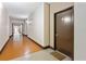 Clean and well-lit hallway with carpeted floors at 2411 W Horatio St # 522, Tampa, FL 33609