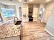 Updated kitchen with stainless steel appliances and island at 10411 Riverburn Dr, Tampa, FL 33647