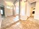 Spacious entryway with tile flooring and high ceilings at 10411 Riverburn Dr, Tampa, FL 33647