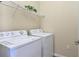 Convenient laundry room with washer and dryer at 20180 Ragazza Cir # 201, Venice, FL 34293