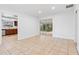Dining area with tile floors and access to the kitchen and backyard at 404 E Morgan St, Brandon, FL 33510