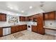 Bright kitchen featuring wood cabinets, and tile floors at 404 E Morgan St, Brandon, FL 33510