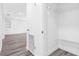 Walk-in closet with wire shelving; offers ample storage space at 404 E Morgan St, Brandon, FL 33510