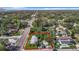 Aerial view of property and surrounding area at 3420 E 21St Ave, Tampa, FL 33605