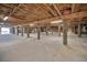 Large crawlspace with exposed beams and insulation, showing the foundation's support structure at 3418 Braeside Pl, Clearwater, FL 33759