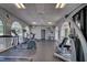 Well-equipped fitness center featuring treadmills, ellipticals, and weight machines at 13267 Linzia Ln, Spring Hill, FL 34609