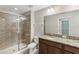 Bathroom with shower, toilet and granite double vanity at 2622 Lantern Hill Ave, Brandon, FL 33511