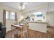 Well-equipped kitchen with ample counter space and breakfast nook at 12400 Dearborn Dr # F, Hudson, FL 34667