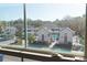 View of community pool and surrounding buildings from a window at 10038 Corso Milano Dr, Tampa, FL 33625