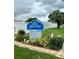 The Betmar Aquatic Center entrance features colorful landscaping and community signage at 36822 Kay Ave, Zephyrhills, FL 33542