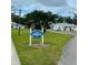 Well-maintained landscaping frames the Betmar 55 and older community clubhouse at 36822 Kay Ave, Zephyrhills, FL 33542
