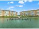 Picturesque waterfront condominiums with manicured lawns and private boat docks at 5200 Brittany S Dr # 1202, St Petersburg, FL 33715
