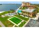 Enjoy resort-style amenities including a shuffleboard court, swimming pool, and waterfront access at 5200 Brittany S Dr # 1202, St Petersburg, FL 33715