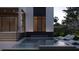 Relaxing pool with a waterfall feature and lounge chairs at 1076 Snell Isle Ne Blvd, St Petersburg, FL 33704
