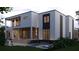 Modern two-story house with pool and backyard patio at 1076 Snell Isle Ne Blvd, St Petersburg, FL 33704