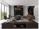 Sophisticated living room with a fireplace and large sectional sofa at 1076 Snell Isle Ne Blvd, St Petersburg, FL 33704