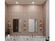 Modern bathroom with double vanity and marble countertops at 1076 Snell Isle Ne Blvd, St Petersburg, FL 33704