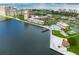 Wide aerial view of waterfront community and amenities at 5200 Brittany S Dr # 1202, St Petersburg, FL 33715