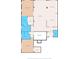 Floor plan showcasing a 2-bedroom, 2-bathroom layout at 5200 Brittany S Dr # 1202, St Petersburg, FL 33715